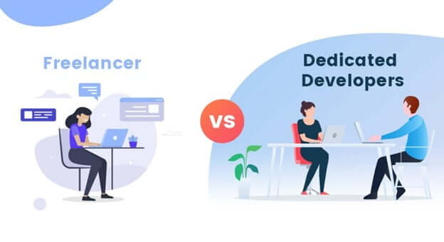A Detailed Comparison between Freelancer Vs Dedicated Developers