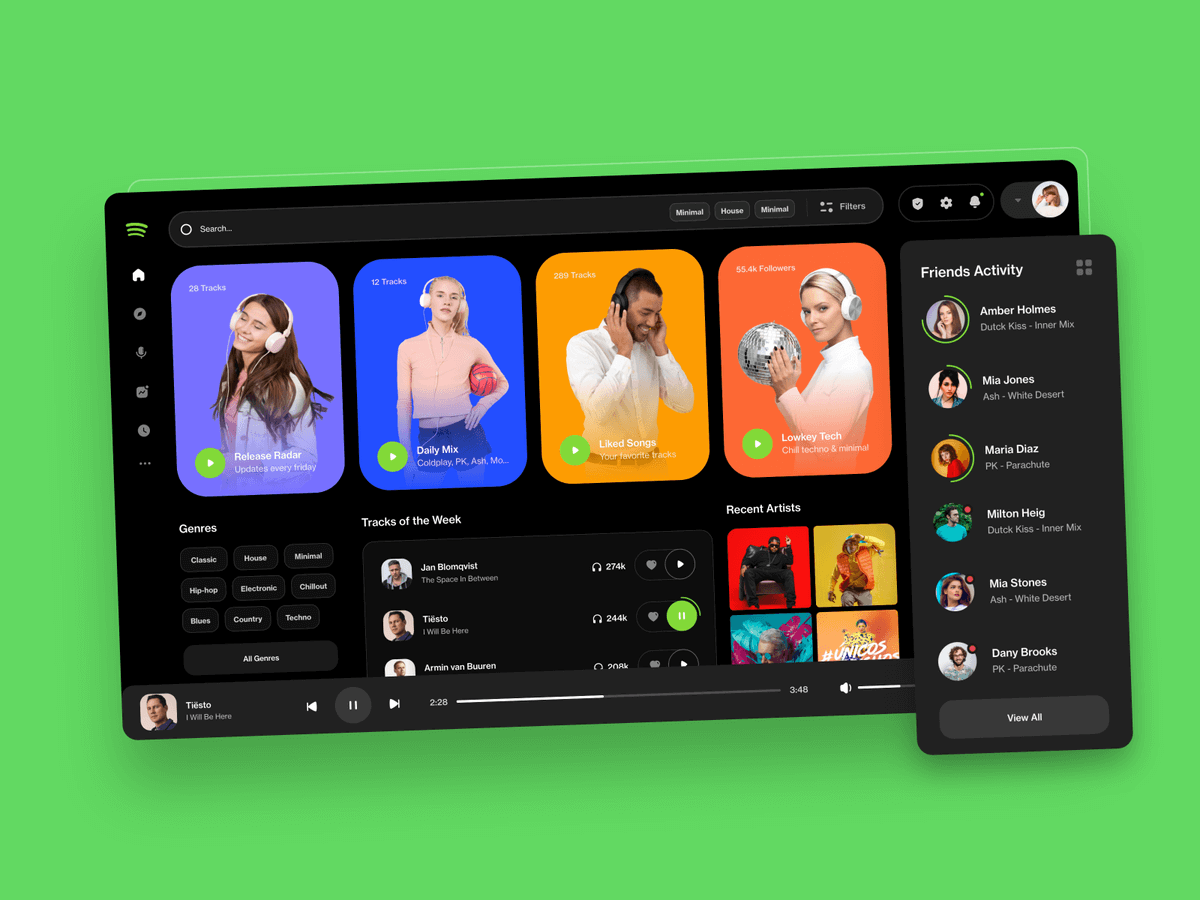 Music Recommendation Web App