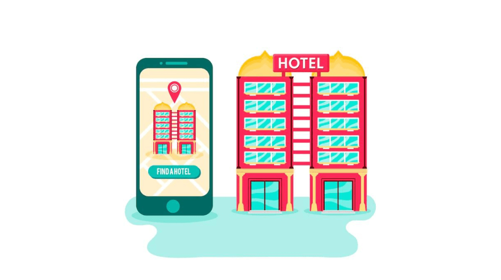 List the Hotels on Google