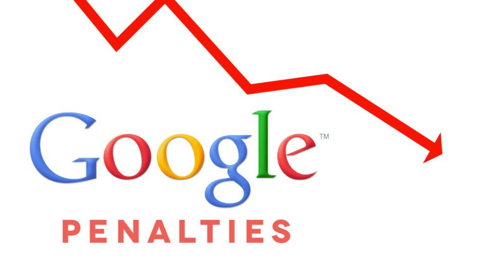 Penalized by Search Engines